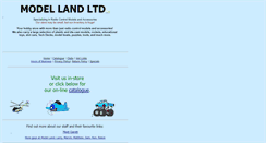 Desktop Screenshot of modelland.com