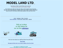 Tablet Screenshot of modelland.com